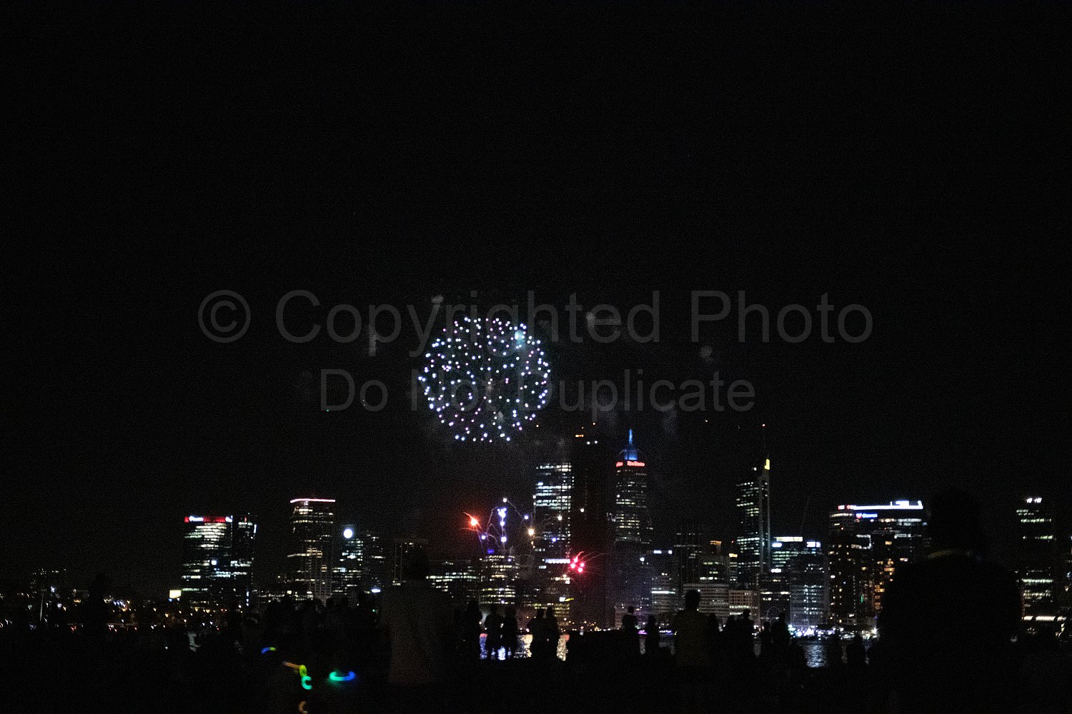 Perth New Year Fireworks