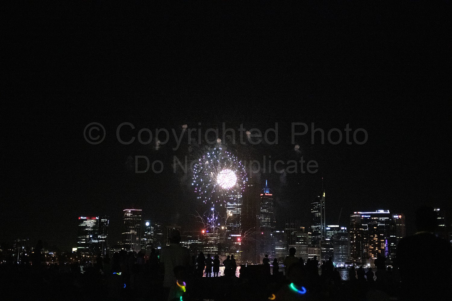 Perth New Year Fireworks