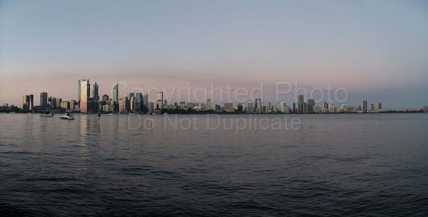 Perth Panorama New Years Eve