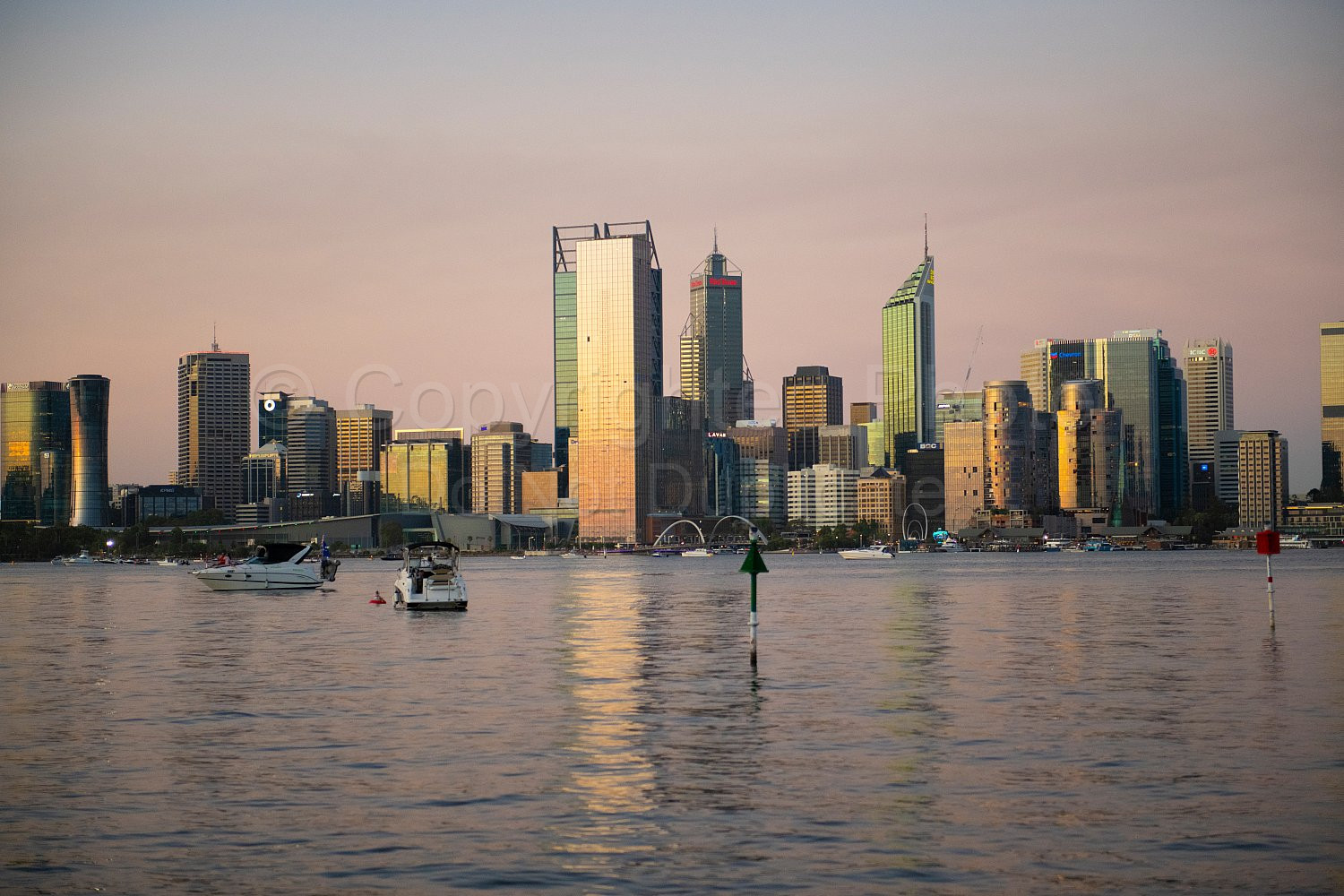 Perth Panorama New Years Eve