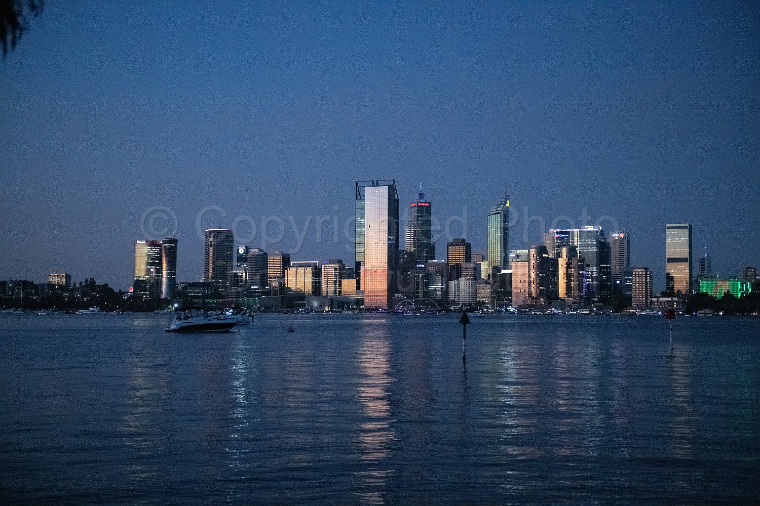 Perth Panorama New Years Eve