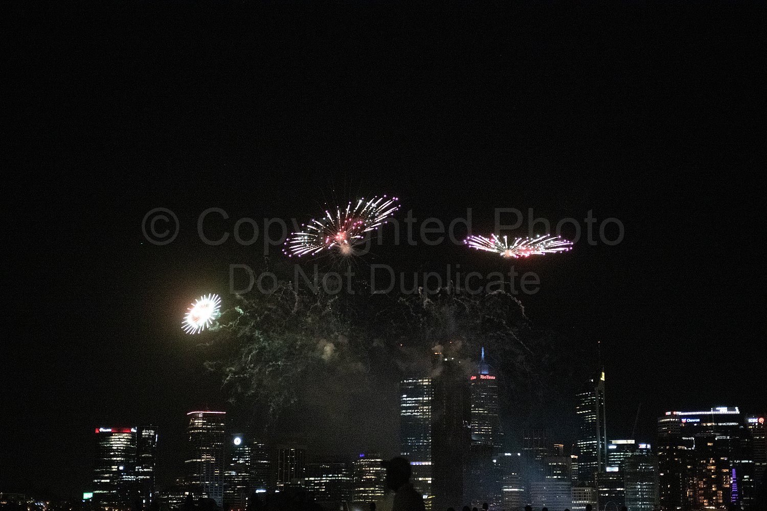 Perth New Year Fireworks