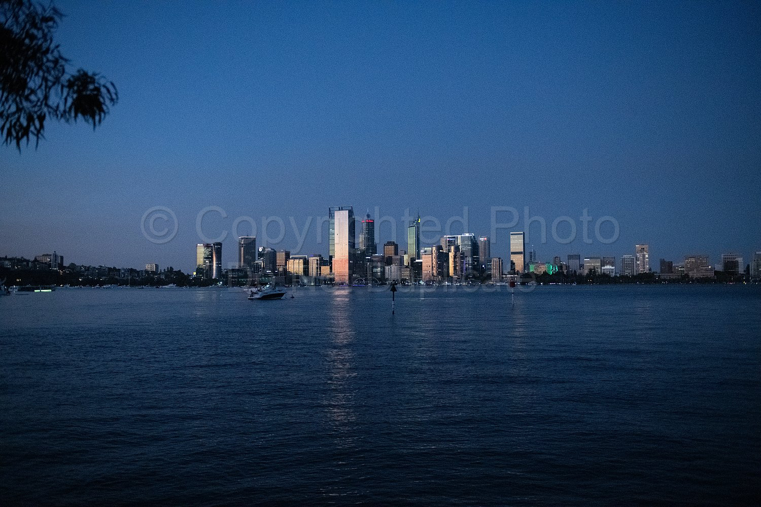 Perth Panorama New Years Eve
