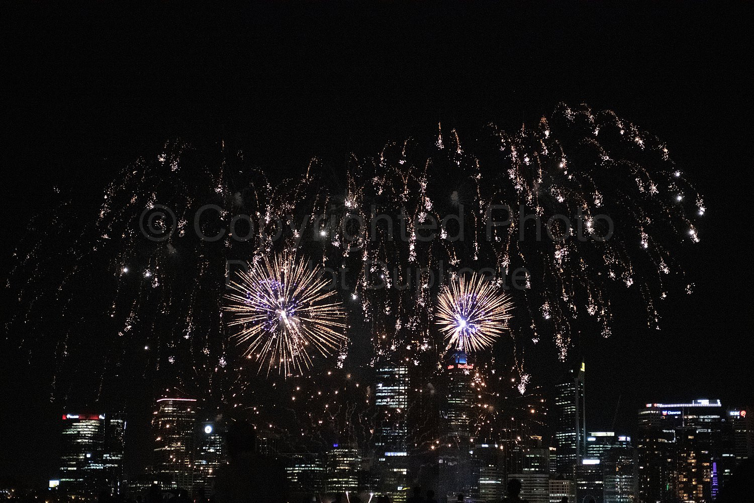 Perth New Year Fireworks