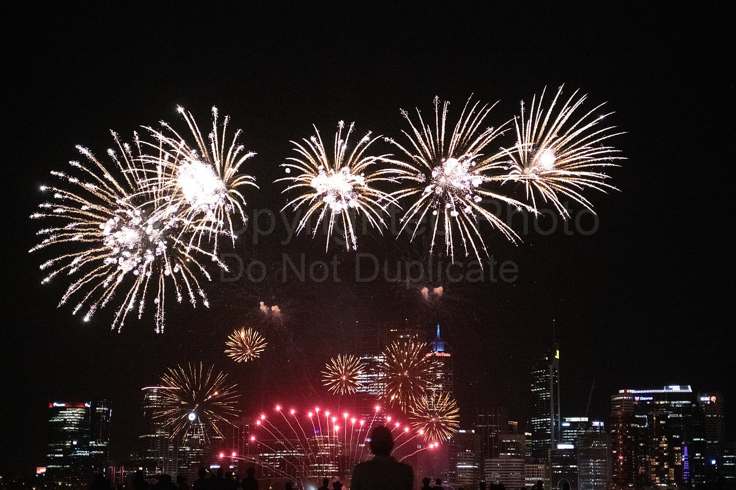 Perth New Year Fireworks