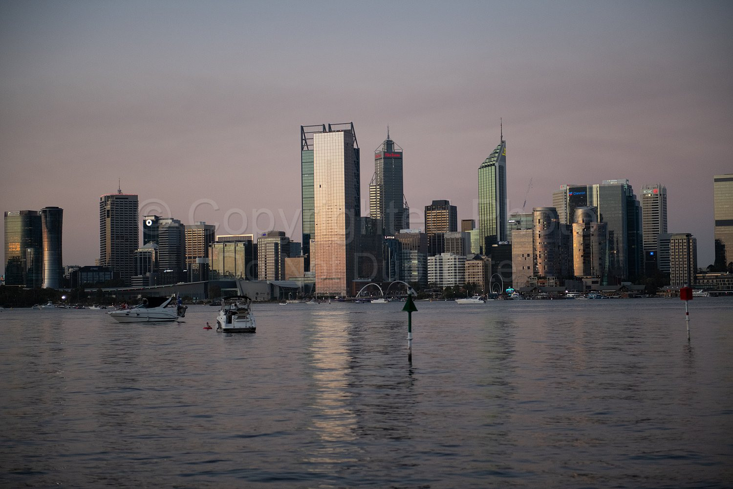 Perth Panorama New Years Eve
