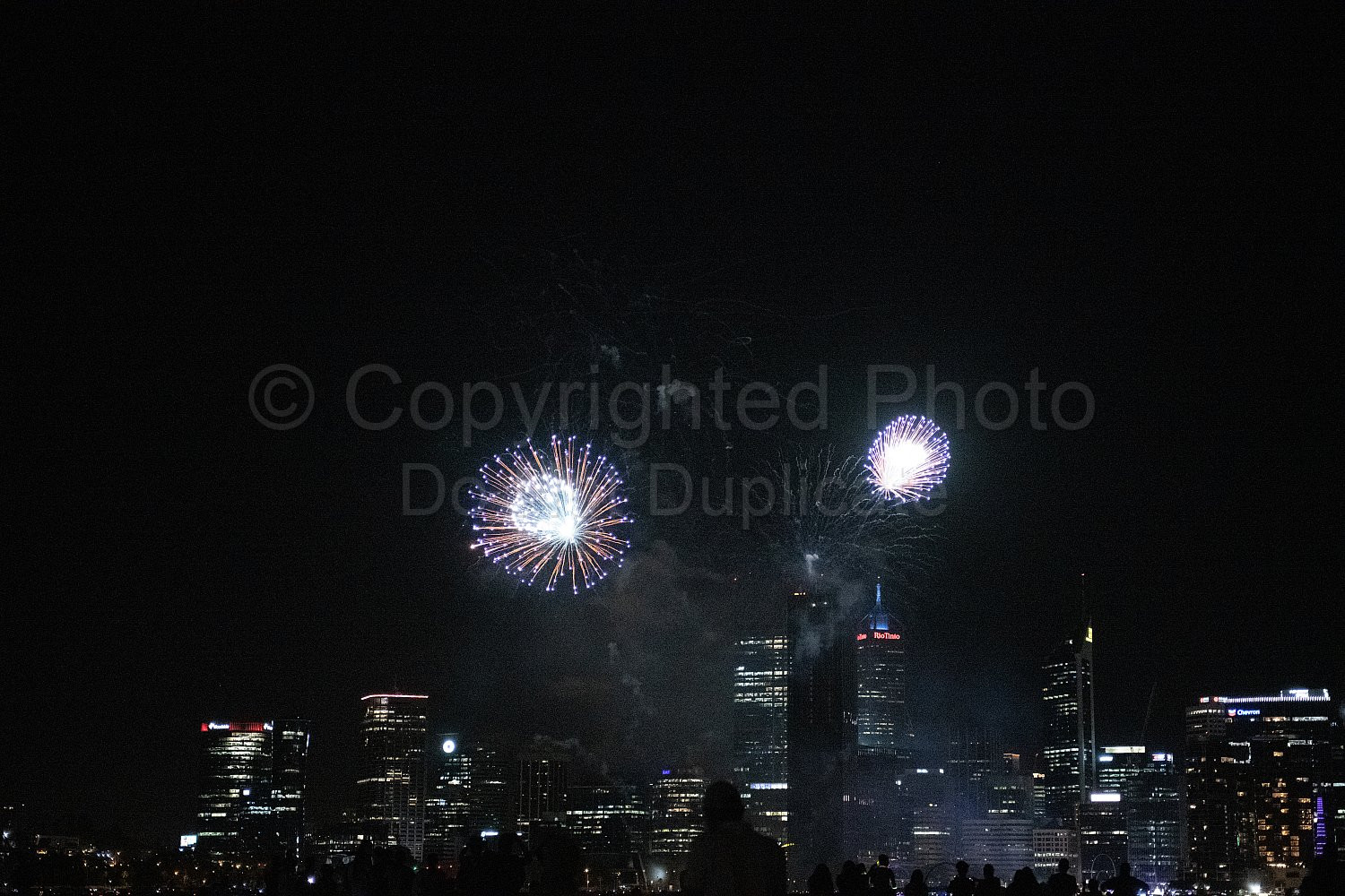Perth New Year Fireworks