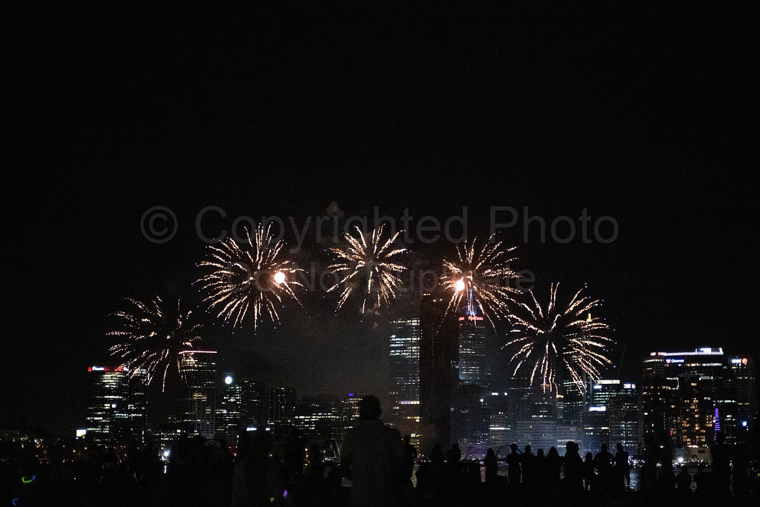 Perth New Year Fireworks