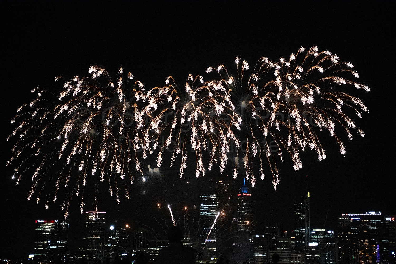 Perth New Year Fireworks