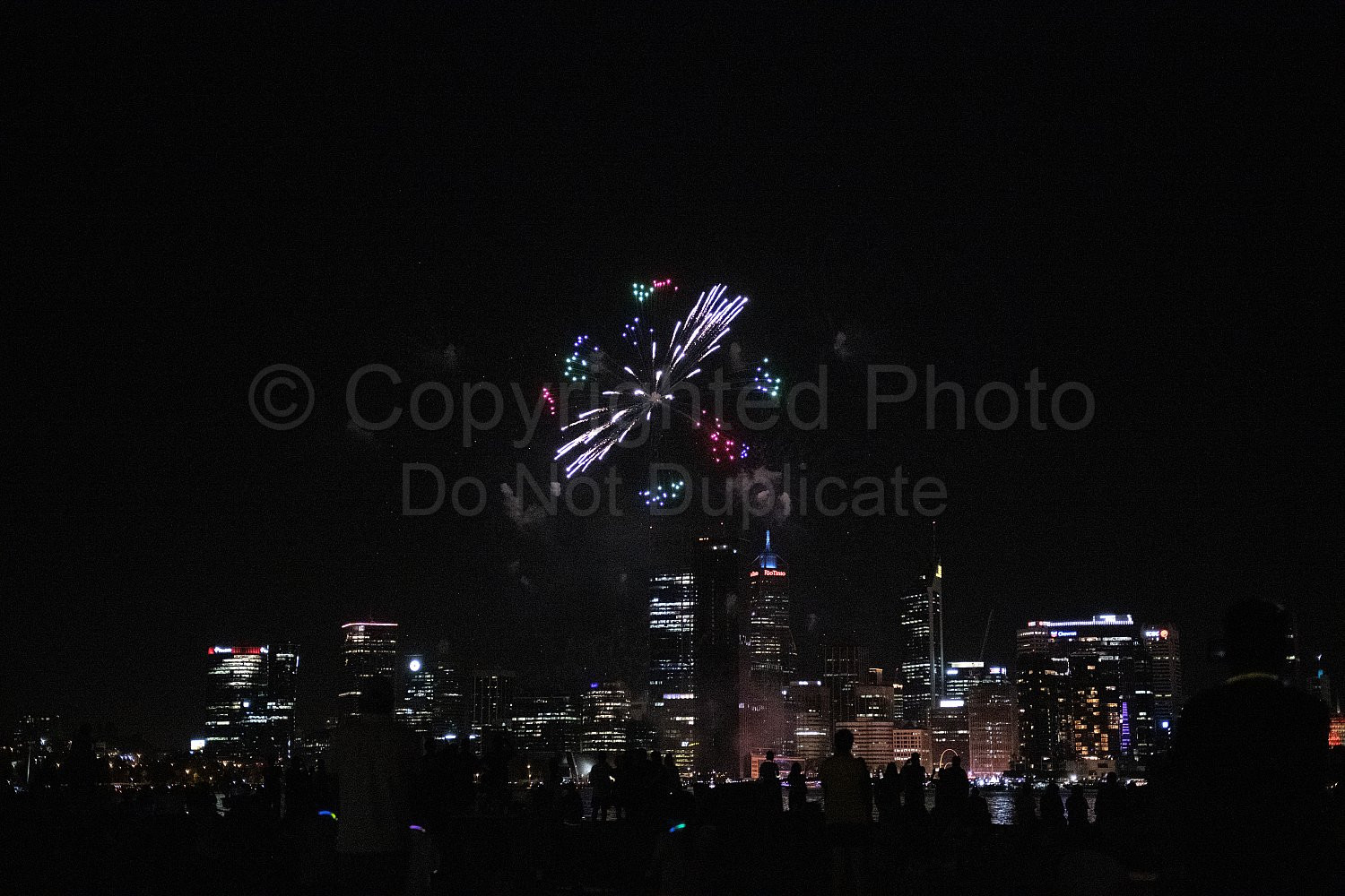 Perth New Year Fireworks