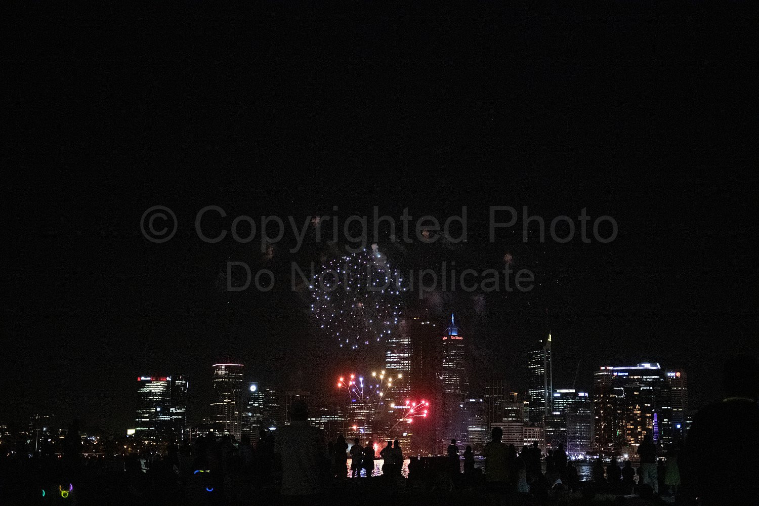 Perth New Year Fireworks