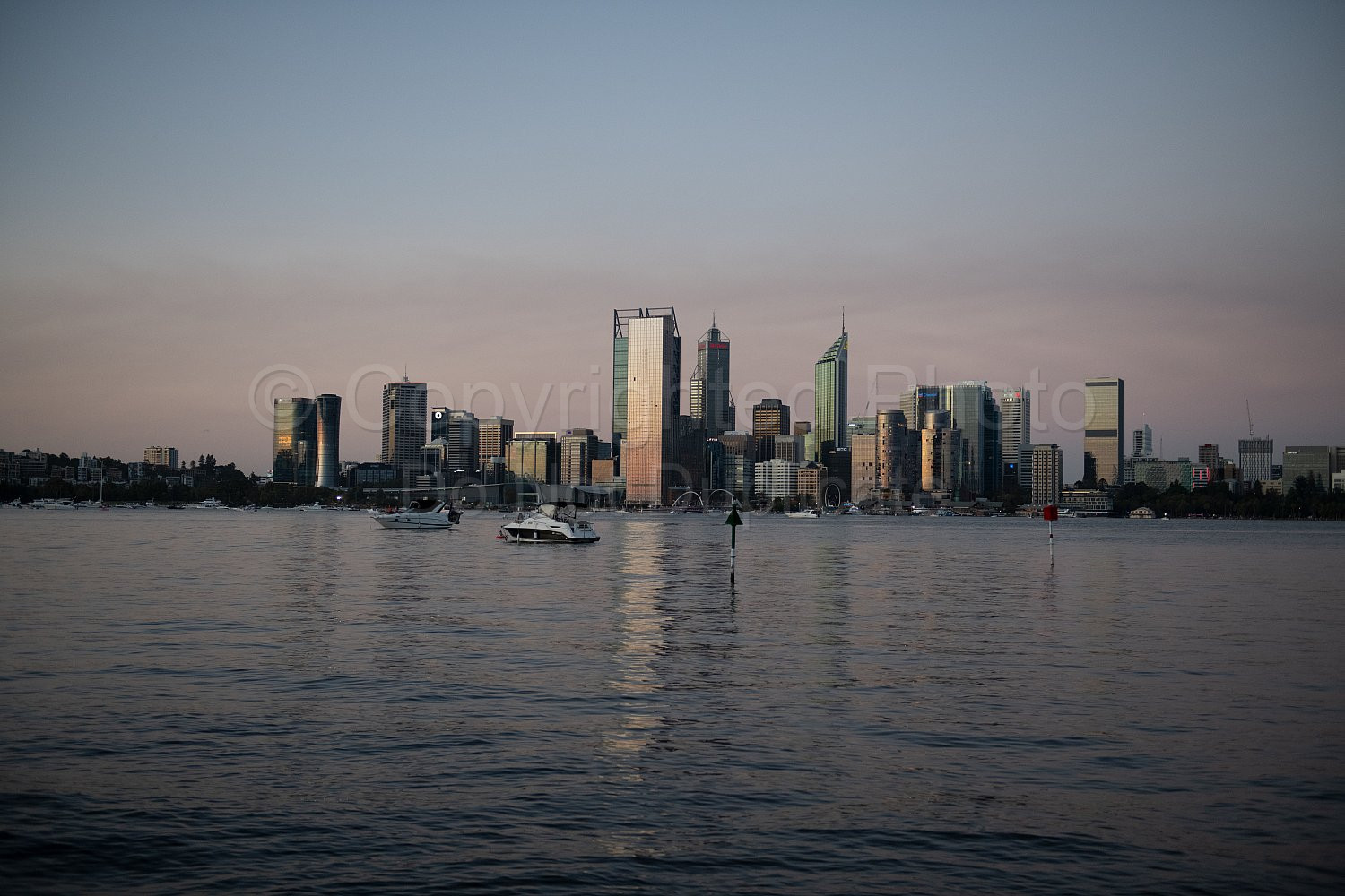Perth Panorama New Years Eve