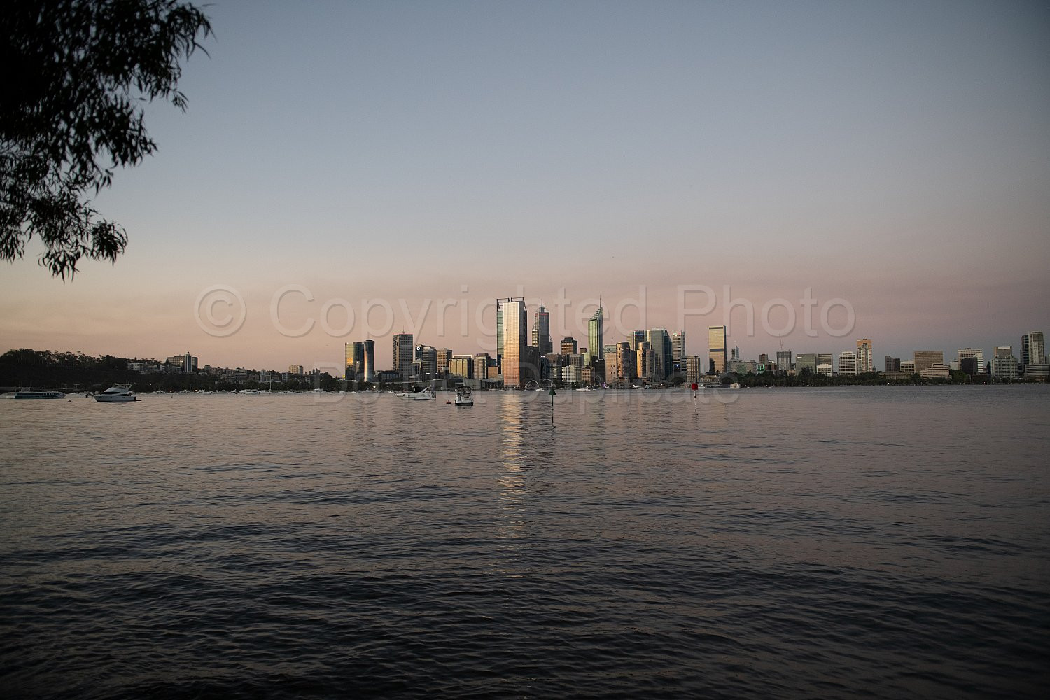 Perth Panorama New Years Eve
