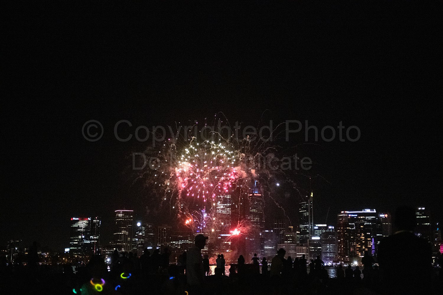 Perth New Year Fireworks