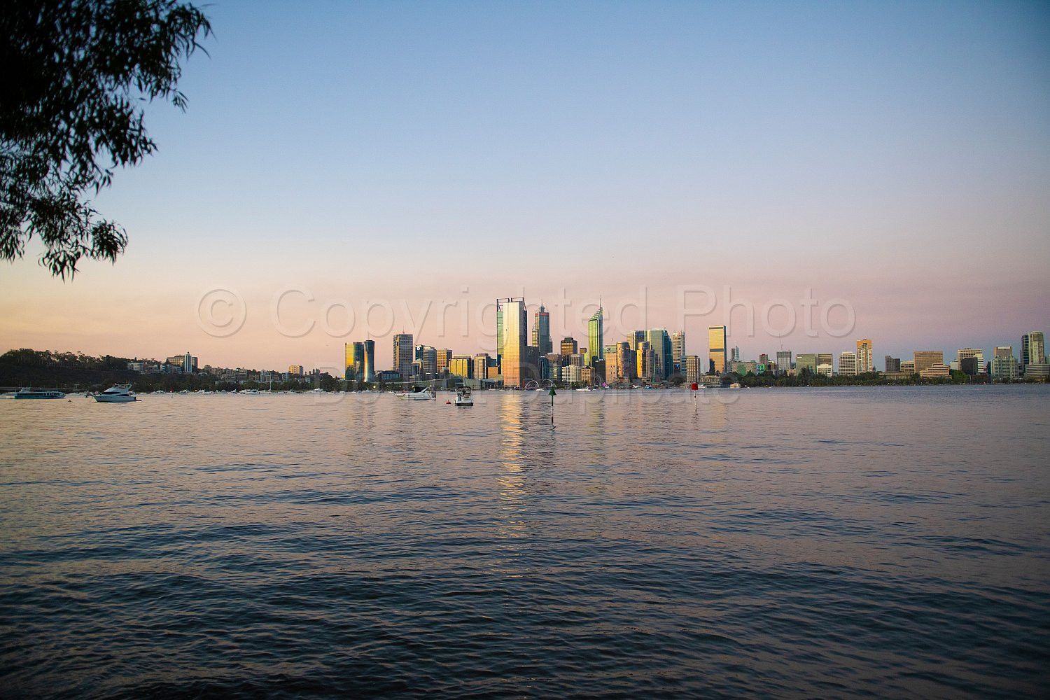 Perth Panorama New Years Eve