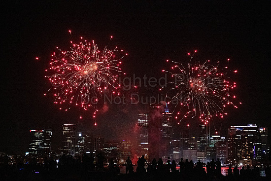 Perth New Year Fireworks
