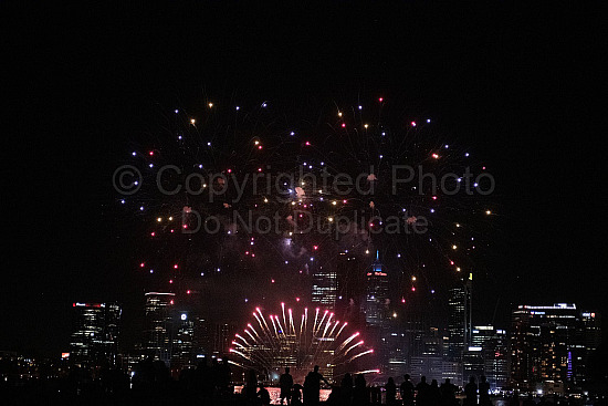 Perth New Year Fireworks