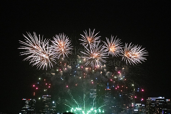Perth New Year Fireworks