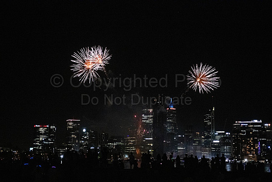 Perth New Year Fireworks